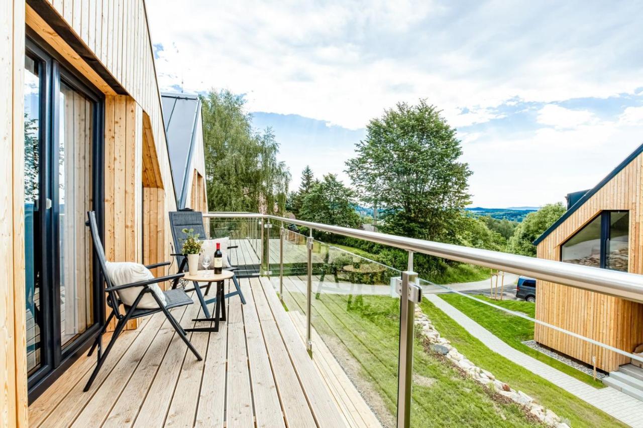 Apartmany Karlovy Dvory ฮอร์นี ปลานา ภายนอก รูปภาพ